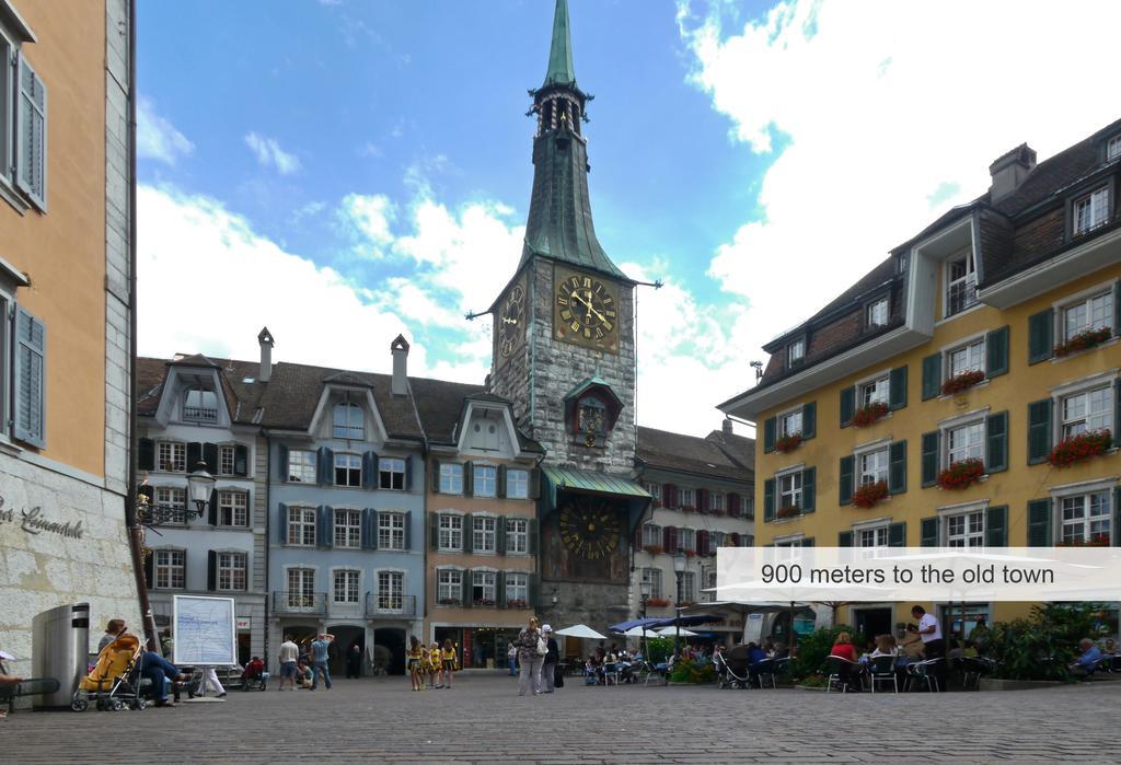 Baeren Self Check-In Hotel Solothurn Eksteriør billede