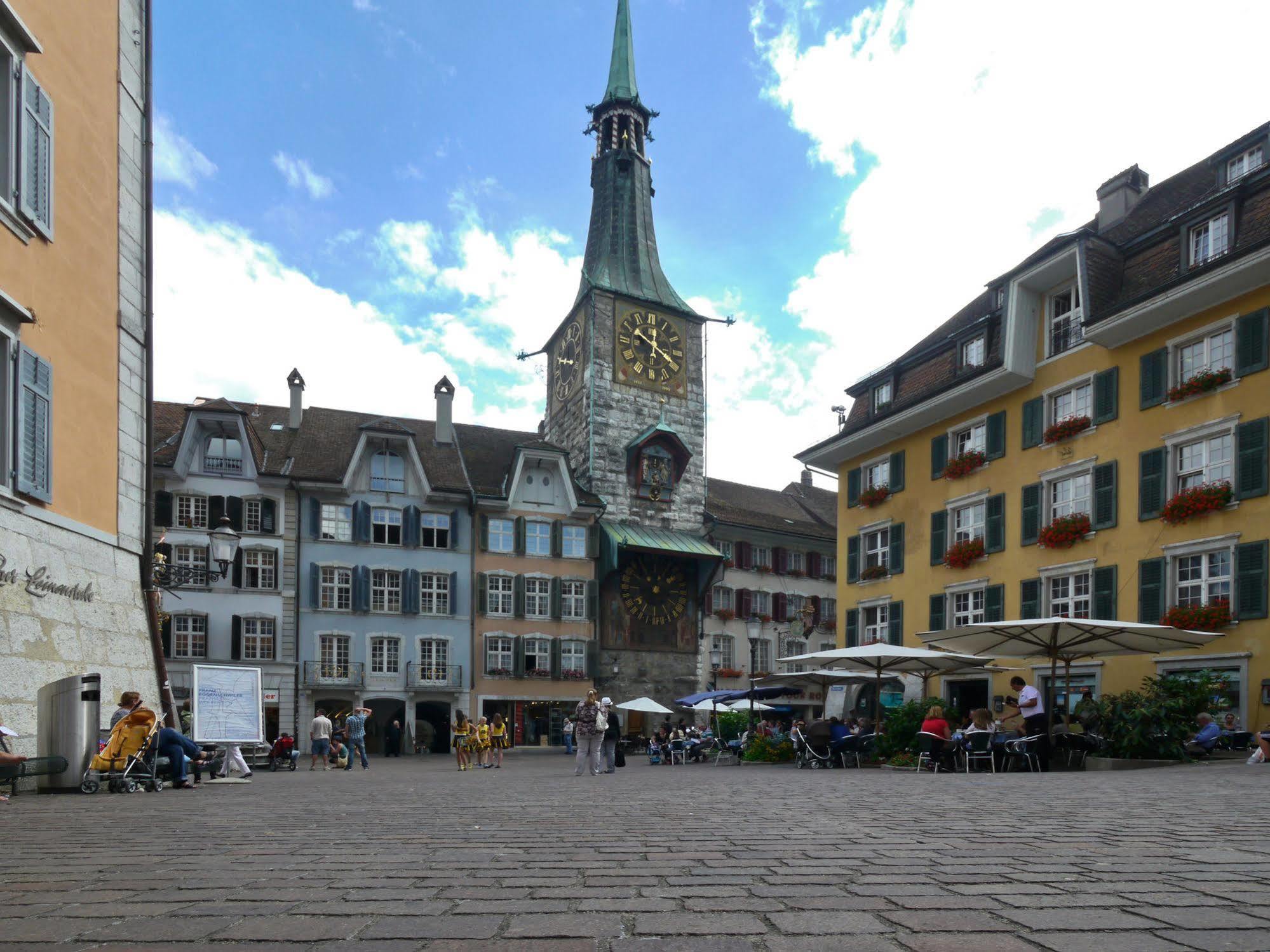 Baeren Self Check-In Hotel Solothurn Eksteriør billede
